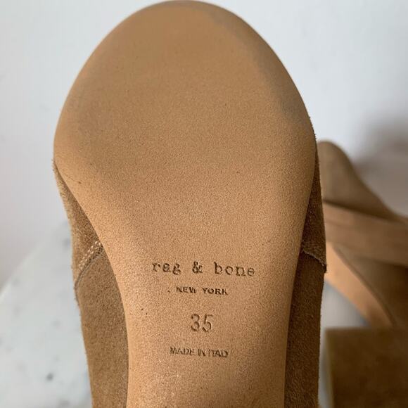 Brand New with Tag - Rag & Bone Dalia Suede Ankle-Tie Boot Women's 5 US - Picture 11 of 11